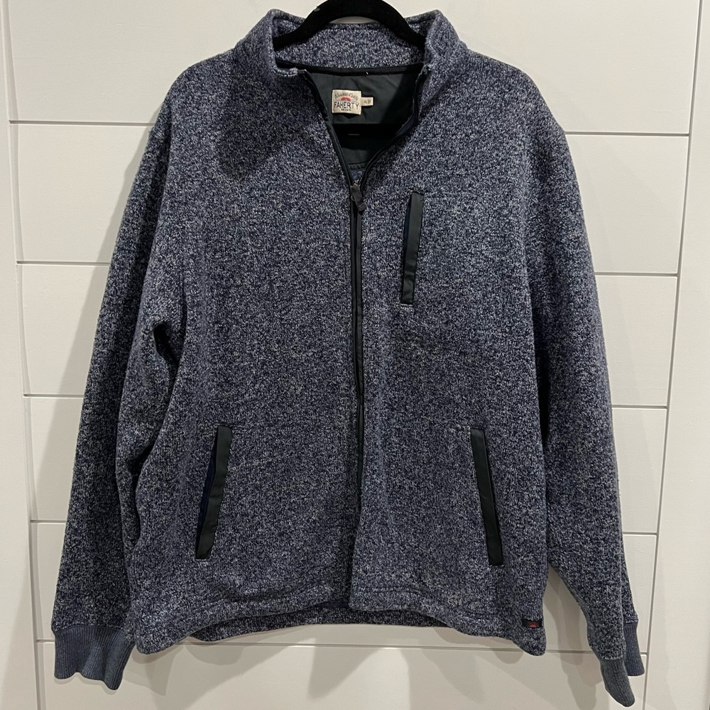 Faherty Blue Bridger Range Jacket - image 1